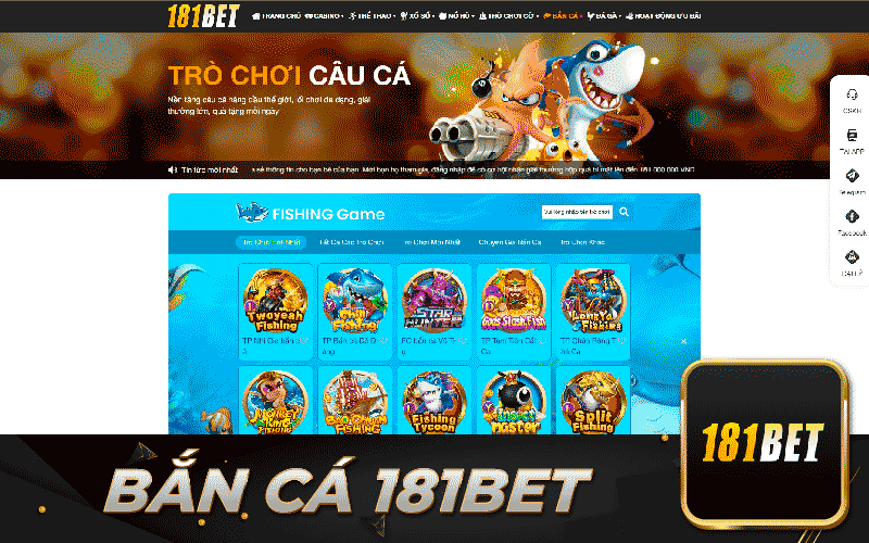 Bắn cá 181Bet